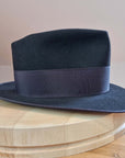 BOGART FEDORA | 50X BEAVER BLEND | BLACK |  SIZE 58, US 7 1/4
