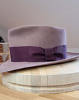 BOGART FEDORA | 50X BEAVER BLEND | DUSTY ROSE COLOR |  SIZE 59, US 7 3/8