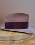 BOGART FEDORA | 50X BEAVER BLEND | DUSTY ROSE COLOR |  SIZE 59, US 7 3/8