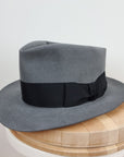 BOGART FEDORA | 50X BEAVER BLEND | EMERALD GRAY COLOR | SIZE 59, US 7 3/8