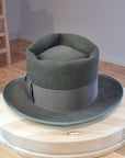 BOGART FEDORA | 50X BEAVER BLEND | OLIVE COLOR |  SIZE 58, US 7 1/4