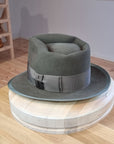 BOGART FEDORA | 50X BEAVER BLEND | OLIVE COLOR |  SIZE 58, US 7 1/4