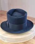 BOGART FEDORA | 50X BEAVER BLEND | STEEL COLOR |  SIZE 61, US 7 5/8