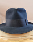 BOGART FEDORA | 50X BEAVER BLEND | STEEL COLOR |  SIZE 61, US 7 5/8