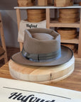 BOGART FEDORA | BEAVER FIFTY | WHISKEY COLOR | SIZE 60, US 7 1/2 - Hufvud