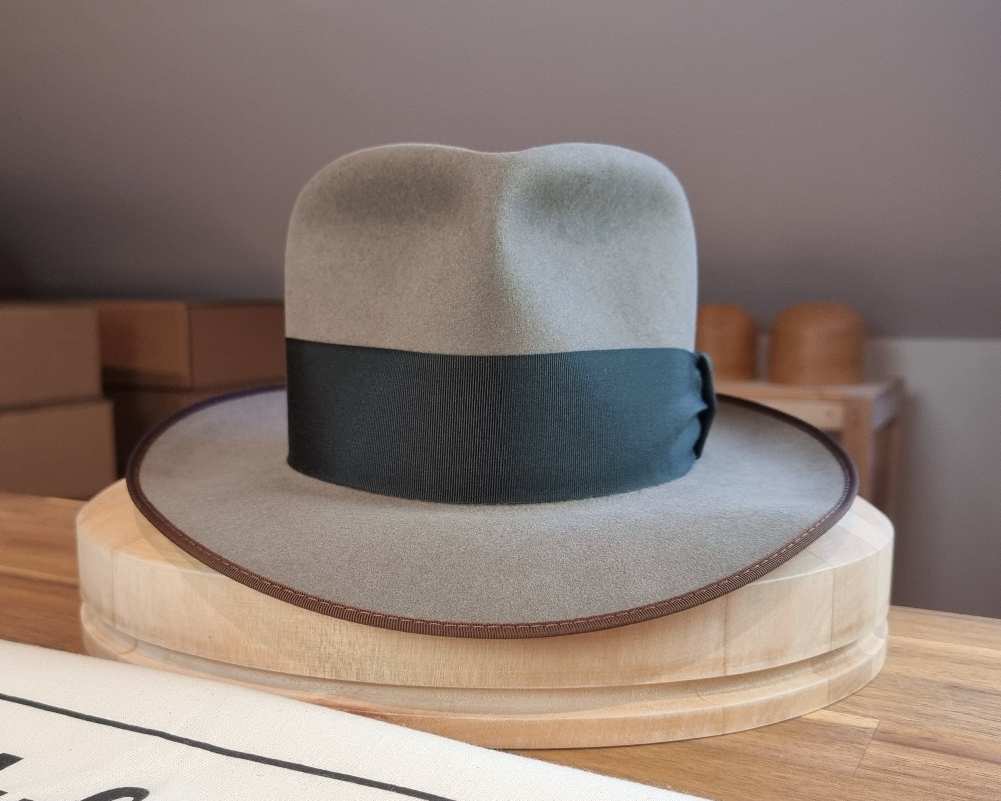 BOGART Maltese Falcon FEDORA | BEAVER FIFTY | MULTIPLE SIZES AVAILABLE - Hufvud
