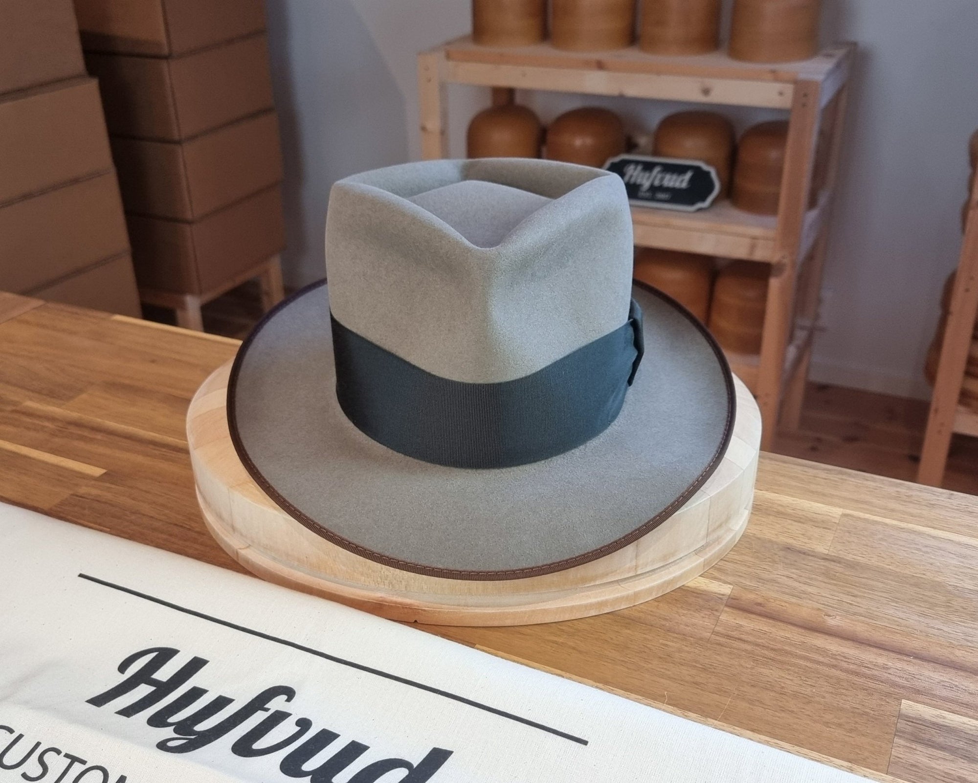 BOGART Maltese Falcon FEDORA | BEAVER FIFTY | MULTIPLE SIZES AVAILABLE - Hufvud