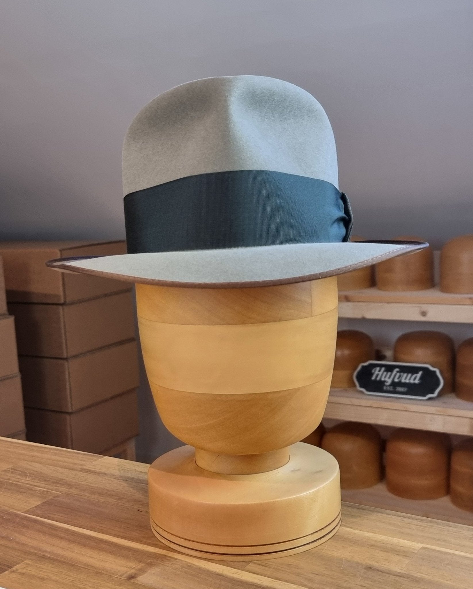 BOGART Maltese Falcon FEDORA | BEAVER FIFTY | MULTIPLE SIZES AVAILABLE - Hufvud