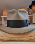 BOGART Maltese Falcon FEDORA | BEAVER FIFTY | STONE COLOR | SIZE 59, US 7 3/8 - Hufvud