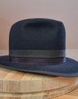CAGNEY FEDORA | 100X BEAVER | DARK NAVY | SIZE 58, US 7 1/4