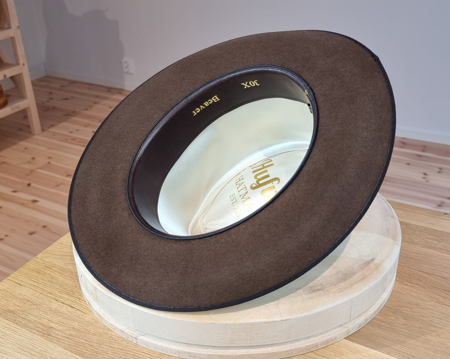 CAGNEY FEDORA | 30X BEAVER BLEND | SABLE BROWN | SIZE 60, US 7 1/2