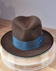 CAGNEY FEDORA | 30X BEAVER BLEND | SABLE BROWN | SIZE 60, US 7 1/2