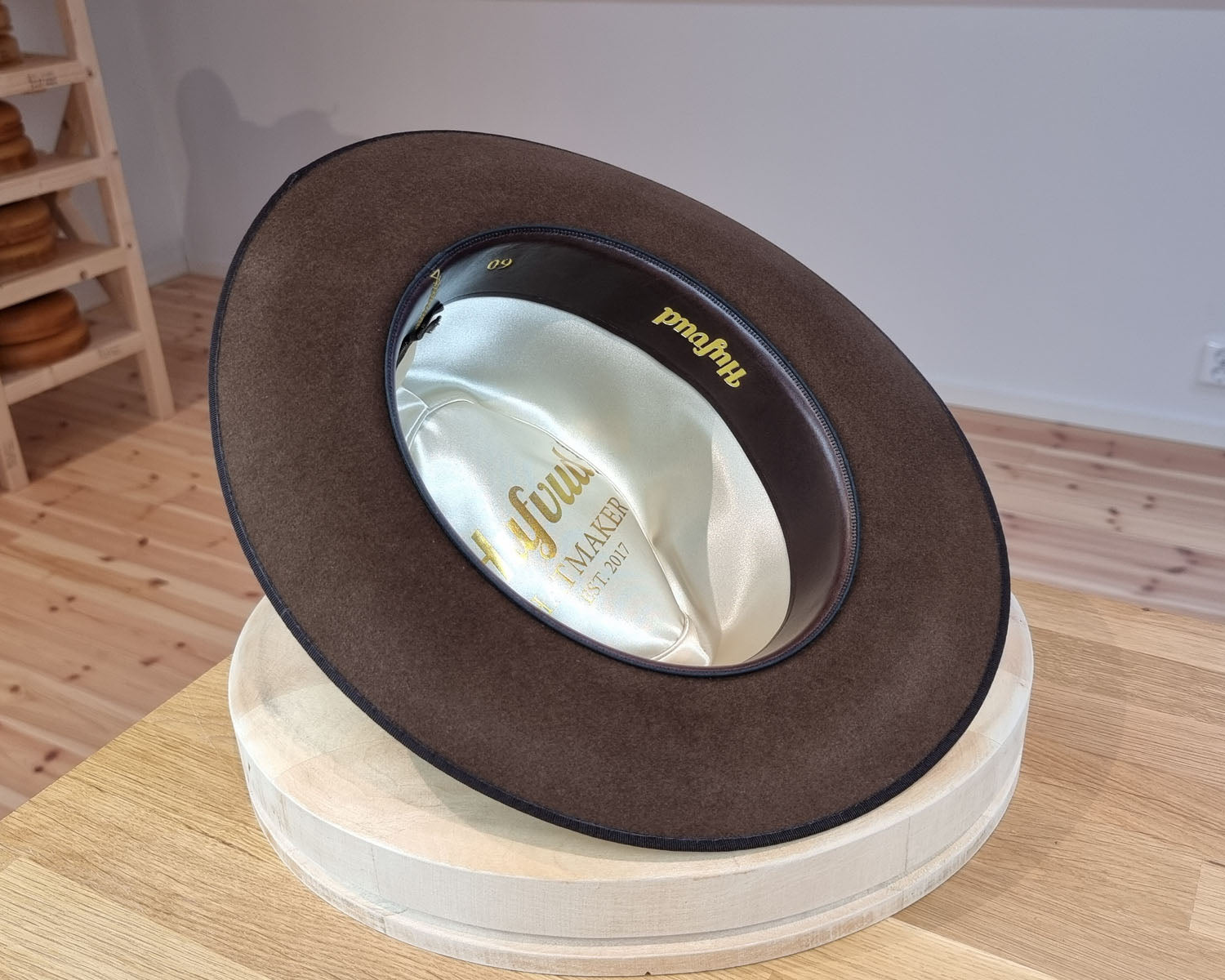 CAGNEY FEDORA | 30X BEAVER BLEND | SABLE BROWN | SIZE 60, US 7 1/2