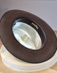 CAGNEY FEDORA | 30X BEAVER BLEND | SABLE BROWN | SIZE 60, US 7 1/2
