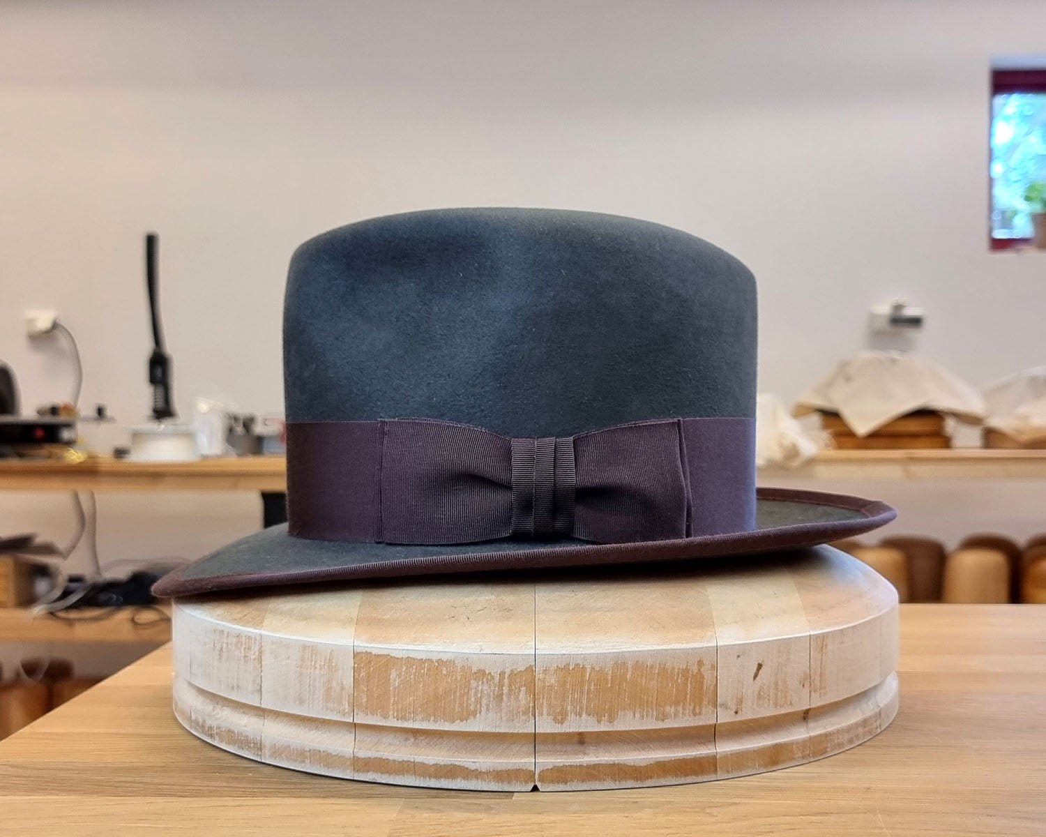CAGNEY FEDORA | ANTHRACITE | 100X BEAVER | SIZE 59, US 7 3/8