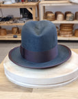CAGNEY FEDORA | ANTHRACITE | 100X BEAVER | SIZE 59, US 7 3/8