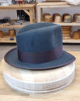 CAGNEY FEDORA | ANTHRACITE | 100X BEAVER | SIZE 59, US 7 3/8