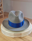 CAGNEY FEDORA | RABBIT & HARE DELUXE BLEND | STONE COLOR | SIZE 60, US 7 1/2