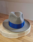 CAGNEY FEDORA | RABBIT & HARE DELUXE BLEND | STONE COLOR | SIZE 60, US 7 1/2