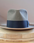 CAGNEY FEDORA | STONE COLOR | 50X BEAVER BLEND | SIZE 61, US 7 5/8