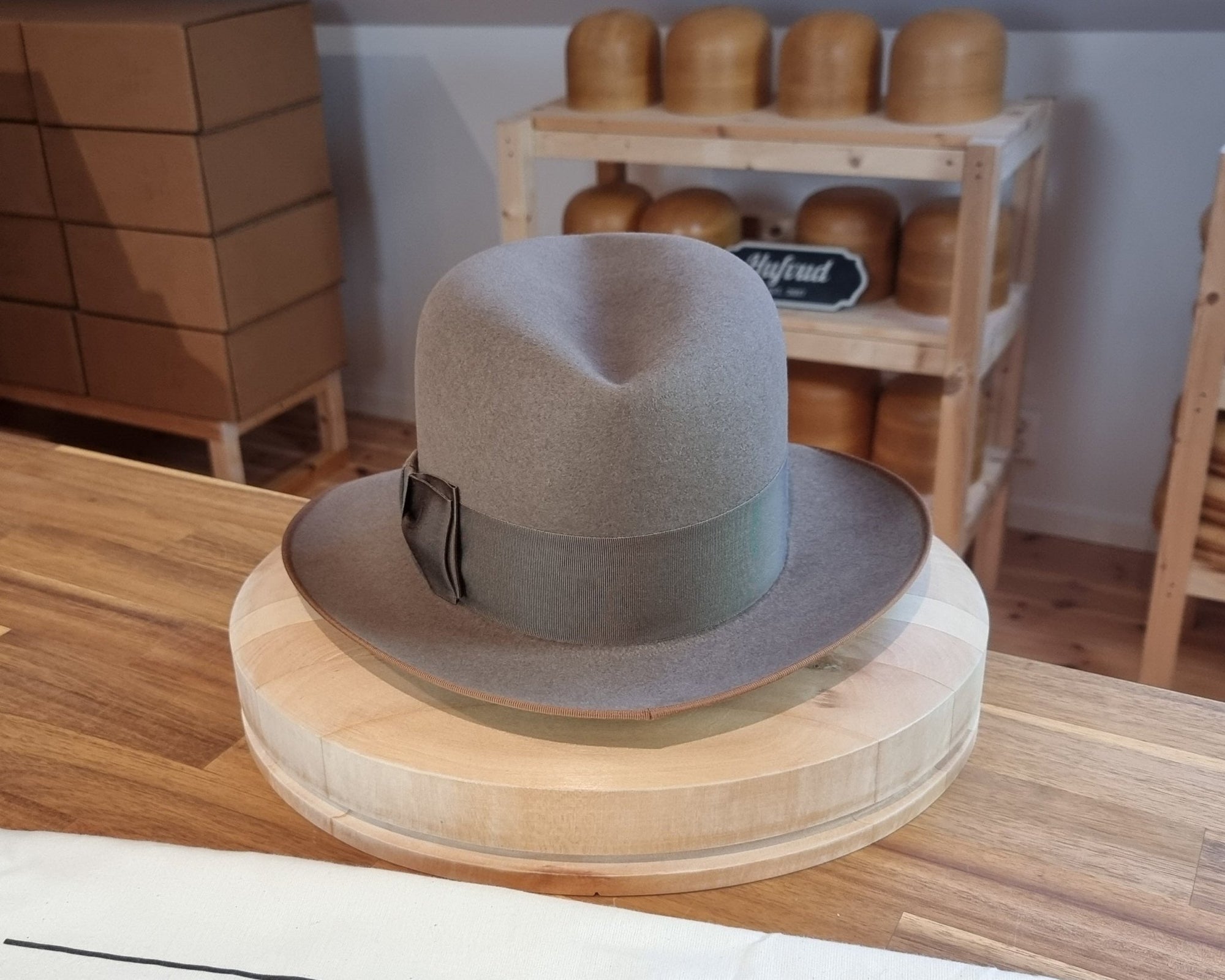 EINAR FEDORA | BEAVER FIFTY | MULTIPLE SIZES AVAILABLE - Hufvud