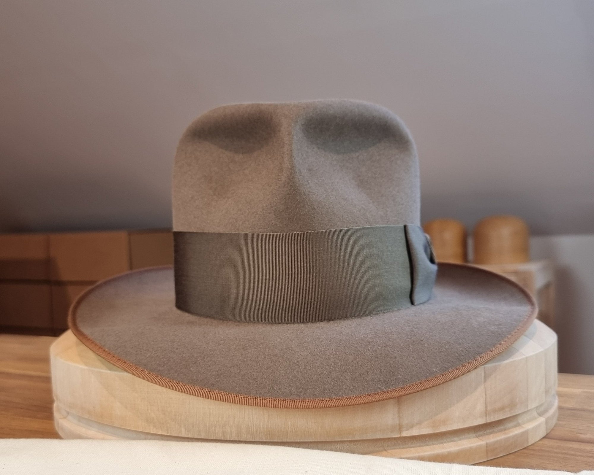 EINAR FEDORA | BEAVER FIFTY | MULTIPLE SIZES AVAILABLE - Hufvud
