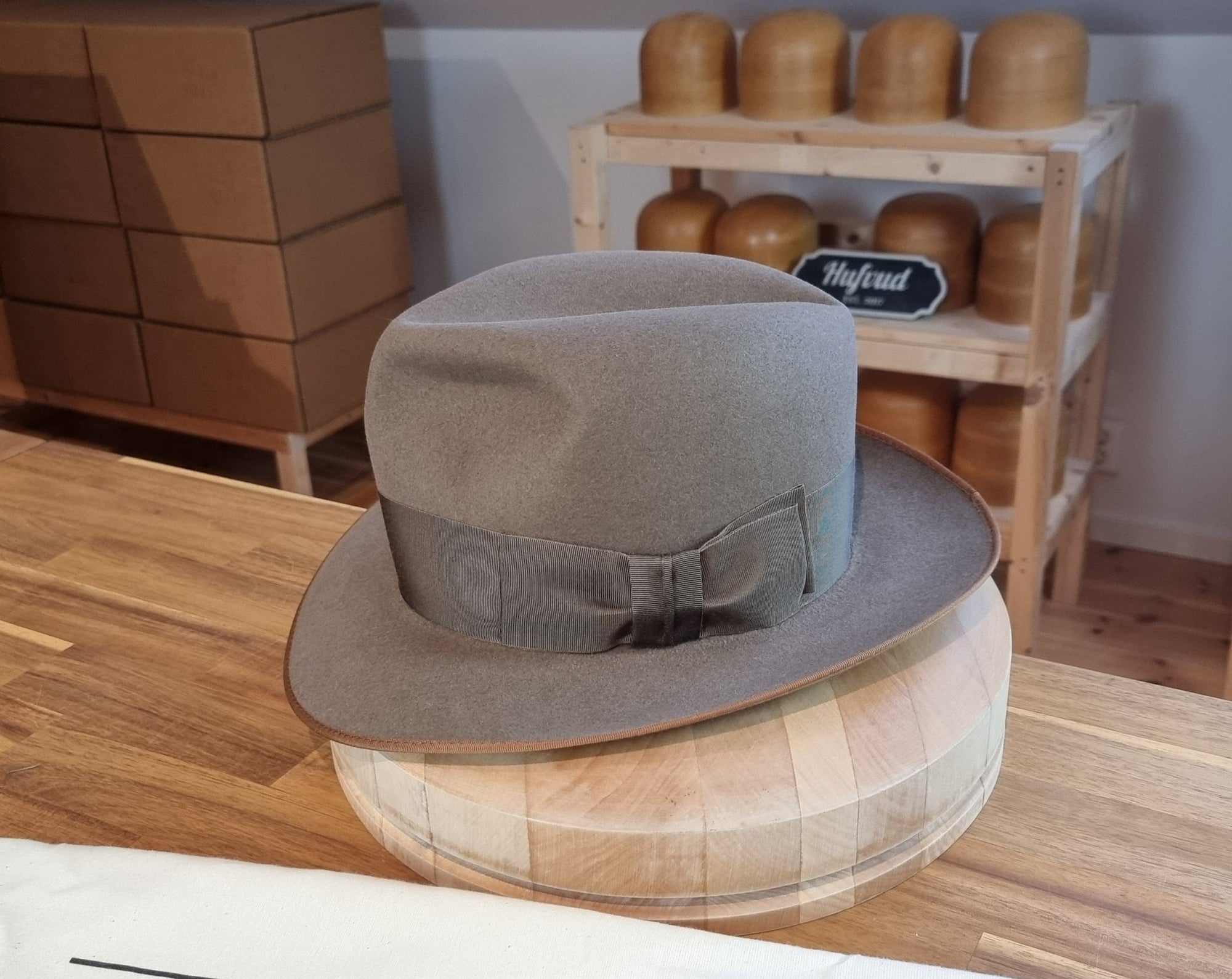EINAR FEDORA | BEAVER FIFTY | MULTIPLE SIZES AVAILABLE - Hufvud