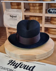 FLOKI FEDORA | BEAVER HUNDRED | DARK NAVY COLOR | SIZE 60, US 7 1/2