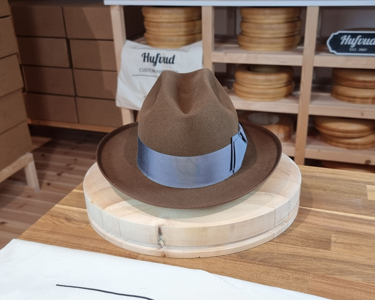 FLOKI FEDORA | RABBIT &amp; HARE DELUXE BLEND | MULTIPLE SIZES AVAILABLE - Hufvud