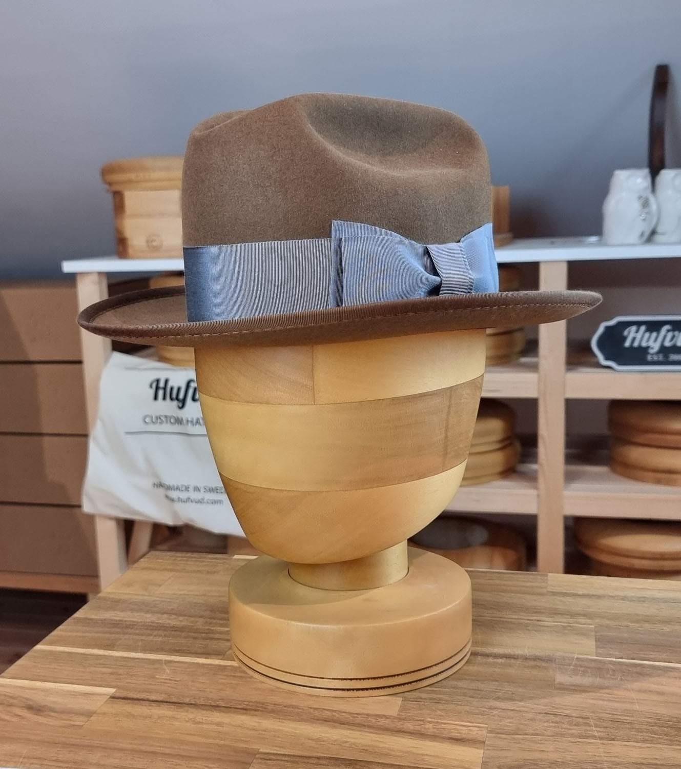 FLOKI FEDORA | RABBIT & HARE DELUXE BLEND | MULTIPLE SIZES AVAILABLE - Hufvud