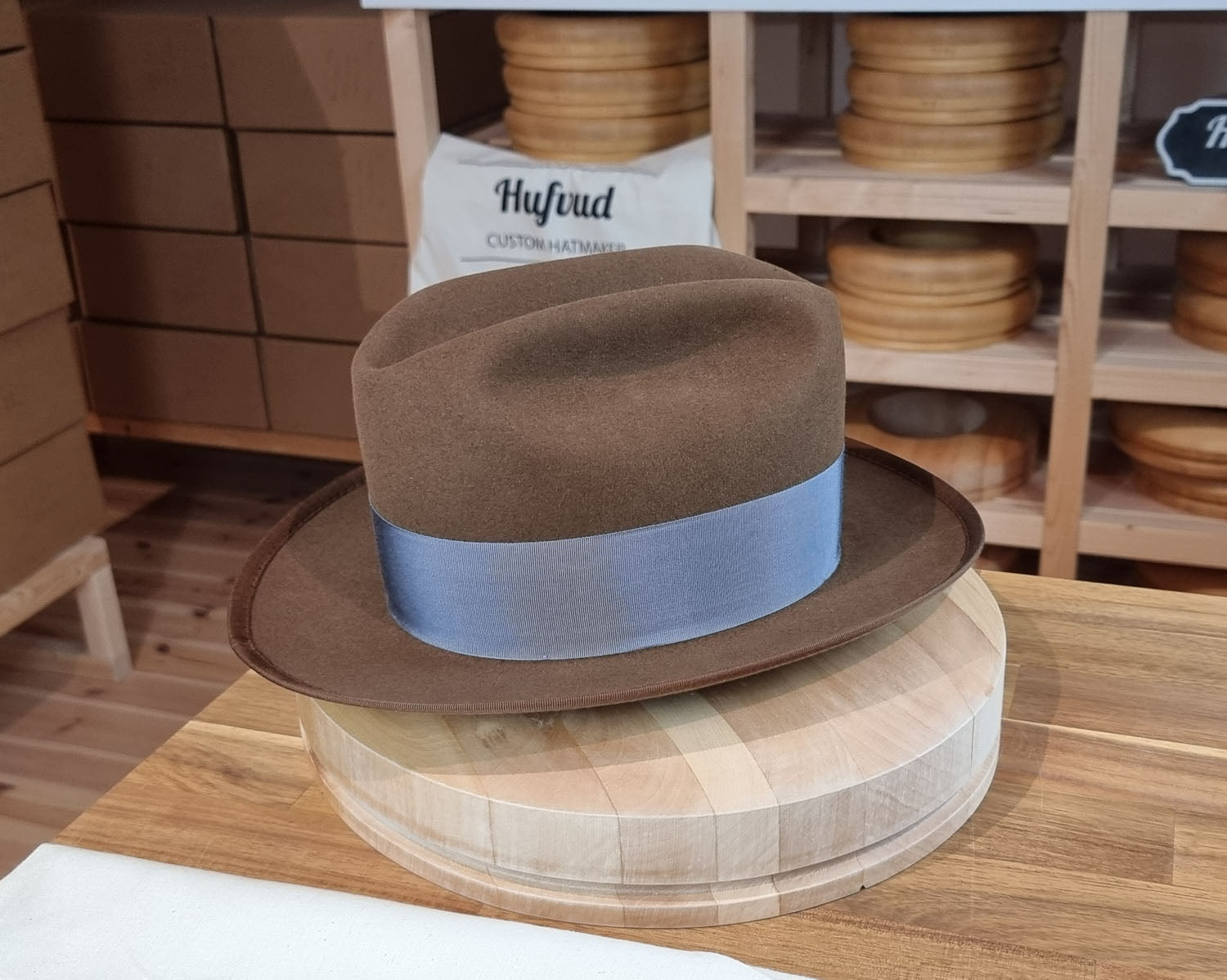 FLOKI FEDORA | RABBIT &amp; HARE DELUXE BLEND | MULTIPLE SIZES AVAILABLE - Hufvud