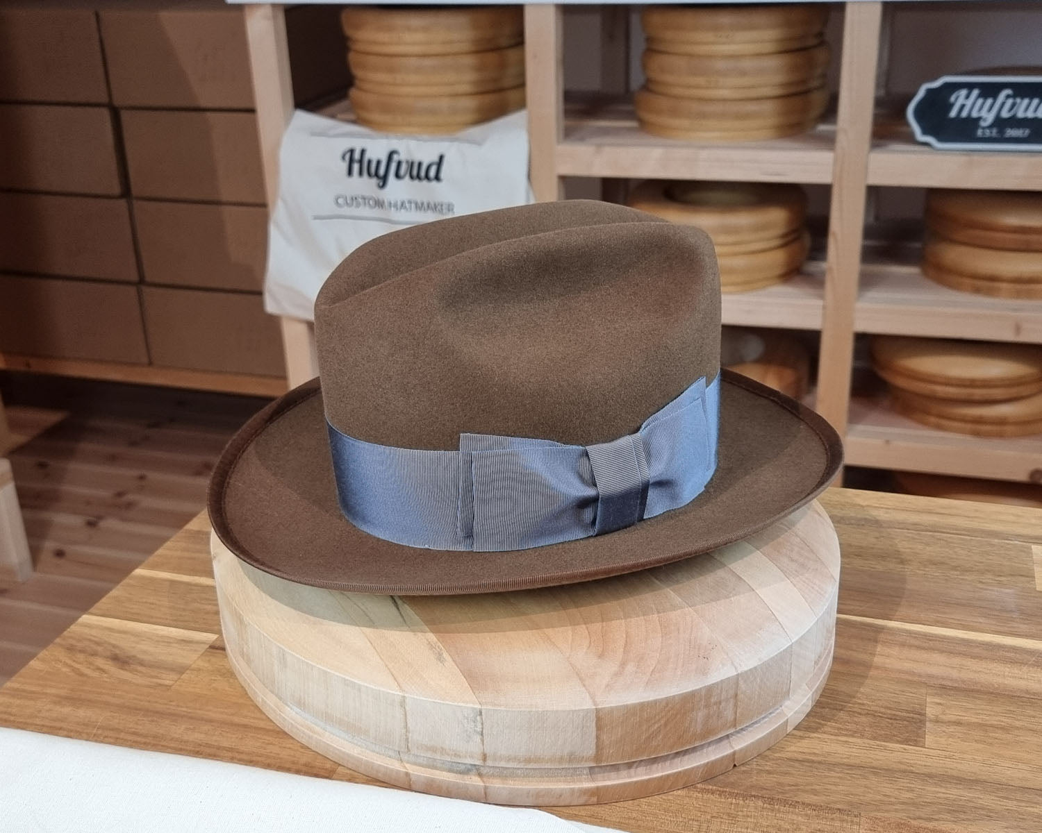 FLOKI FEDORA | RABBIT & HARE DELUXE BLEND | MULTIPLE SIZES AVAILABLE - Hufvud