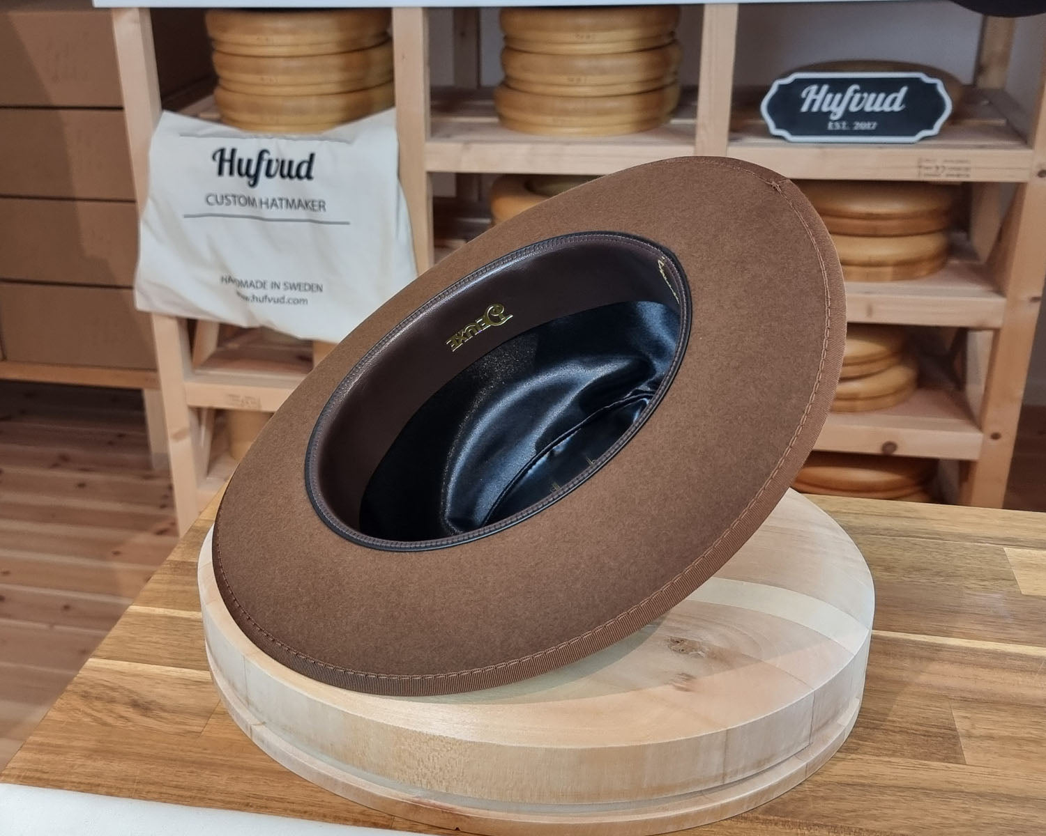 FLOKI FEDORA | RABBIT &amp; HARE DELUXE BLEND | MULTIPLE SIZES AVAILABLE - Hufvud