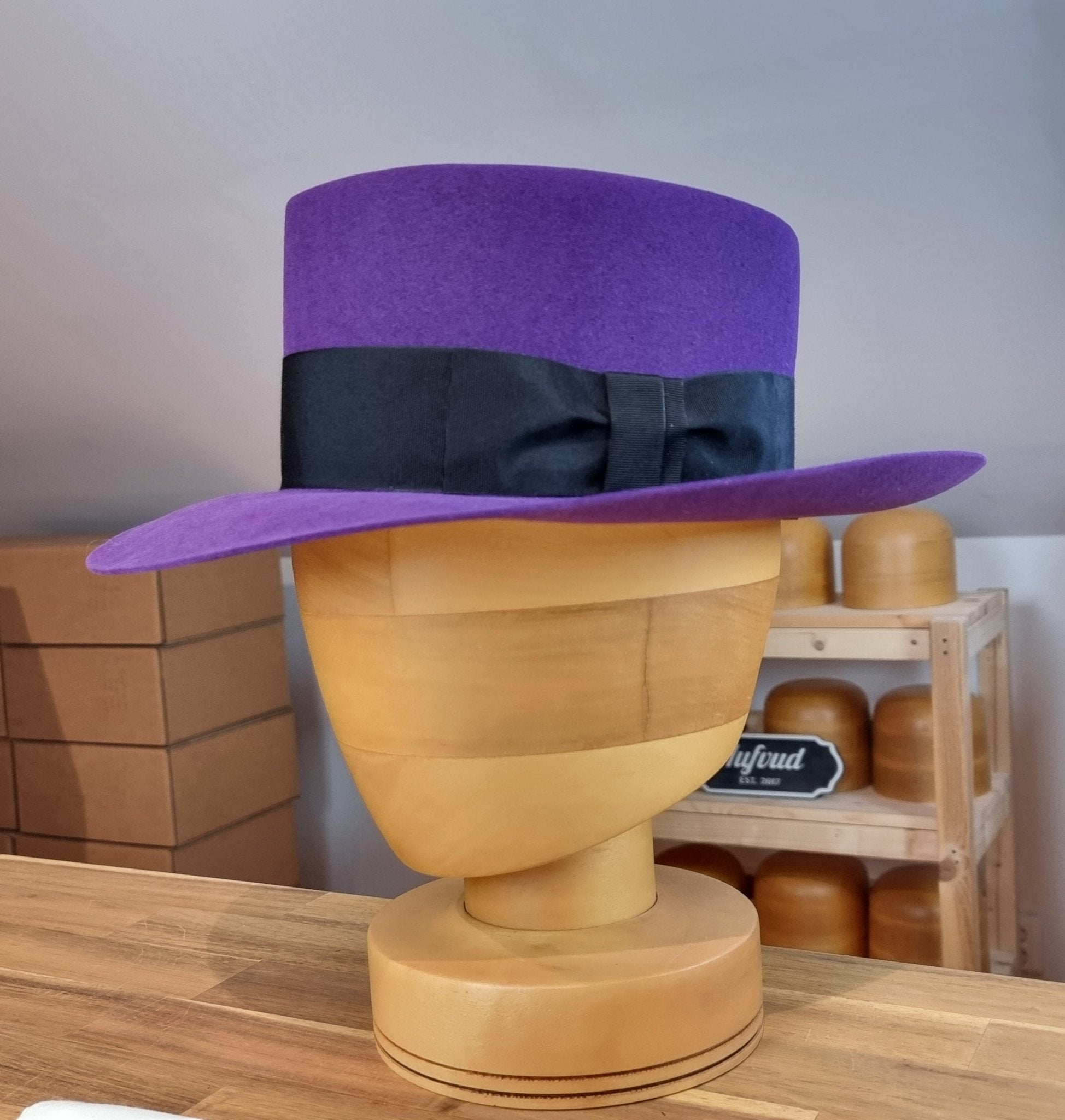 JOKER FEDORA | DELUXE BLEND | PURPLE COLOR | MULTIPLE COLORS 