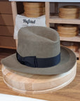 LEIFUR Adventure FEDORA | BEAVER FIFTY | PECAN COLOR LIMITED EDITION | WESTERN WEIGHT | SIZE 58, US 7 1/4 - Hufvud