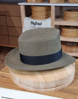 LEIFUR Adventure FEDORA | BEAVER FIFTY | PECAN COLOR LIMITED EDITION | WESTERN WEIGHT | SIZE 58, US 7 1/4 - Hufvud