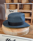 LEIFUR Adventure FEDORA | BEAVER HUNDRED | ANTHRACITE GRAY LIMITED EDITION | SIZE 58, US 7 1/4 - Hufvud