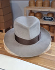 LEIFUR Adventure FEDORA | BEAVER HUNDRED | NATURAL COLOR LIMITED EDITION | WESTERN WEIGHT | SIZE 58, US 7 1/4 - Hufvud