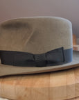 LEIFUR Adventure FEDORA | BEAVER HUNDRED | PECAN COLOR LIMITED EDITION | WESTERN WEIGHT | SIZE 58, US 7 1/4 - Hufvud