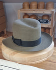 LEIFUR Adventure FEDORA | BEAVER HUNDRED | PECAN COLOR LIMITED EDITION | WESTERN WEIGHT | SIZE 58, US 7 1/4 - Hufvud