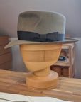 LEIFUR Adventure FEDORA | BEAVER HUNDRED | PECAN COLOR LIMITED EDITION | WESTERN WEIGHT | SIZE 58, US 7 1/4 - Hufvud