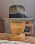 LEIFUR Adventure FEDORA | BEAVER HUNDRED | PECAN COLOR LIMITED EDITION | WESTERN WEIGHT | SIZE 58, US 7 1/4 - Hufvud