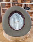 LEIFUR Adventure FEDORA | RABBIT DELUXE WESTERN FELT | GRANITE COLOR | SIZE 58, US 7 1/4