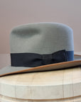 LEIFUR FEDORA | STONE | RABBIT & HARE DELUXE BLEND | SIZE 58, US 7 1/4