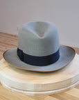 LEIFUR FEDORA | STONE | RABBIT & HARE DELUXE BLEND | SIZE 58, US 7 1/4