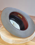 LEIFUR FEDORA | STONE | RABBIT & HARE DELUXE BLEND | SIZE 58, US 7 1/4