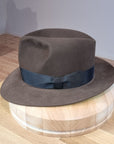 LEIFUR Lucky FEDORA | 100X BEAVER | SABLE BROWN | US 7 1/4, EU 58