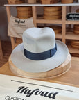 LEIFUR Lucky FEDORA | NUTRIA | PLAYA COLOR | SIZE 58, US 7 1/4 - Hufvud