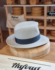 LEIFUR Lucky FEDORA | NUTRIA | PLAYA COLOR | SIZE 58, US 7 1/4 - Hufvud
