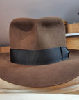 LEIFUR Lucky FEDORA | RABBIT & HARE DELUXE BLEND | MULTIPLE SIZE AVAILABLE - Hufvud